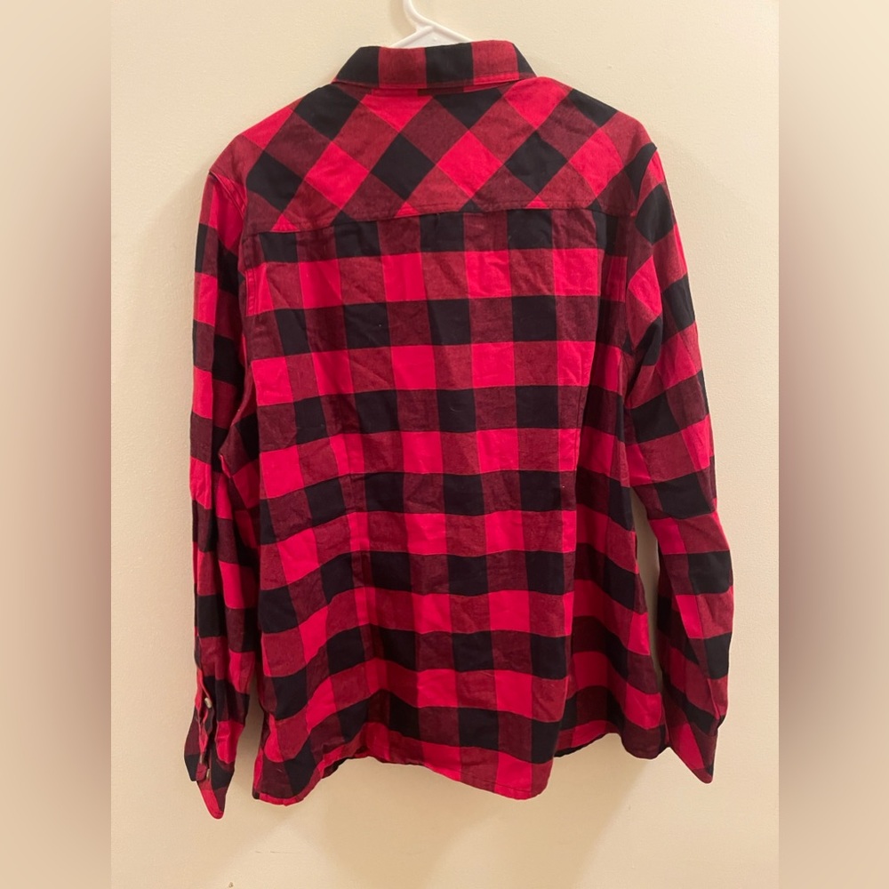 ♥️ NEW! • CQR • Women’s Plaid Button-Down Shirt | 2XLARGE - Picture 6 of 6